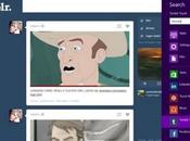 appassionati Social Network arriva tumblr touch windows