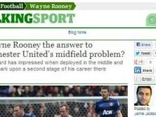 Rooney, nuova vita: futuro mediana?