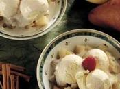 Gelato allo zenzero salsa alla cannella.