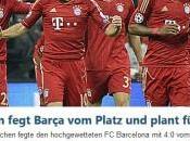 Bayern quattro lezioni calcio Barcellona