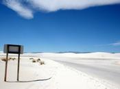 White Sands, deserto gesso grande mondo