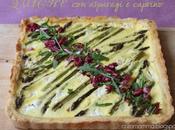 Quiche asparagi caprino