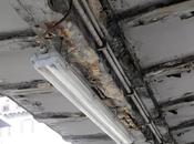 capolinea Ferrovie Laziali trenino regionale Roma-Giardinetti. Abbiamo fotografato tutto prima crolli grosso cortocircuito faccia saltare struttura aria