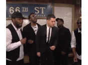 Michael Bublé canta nella metropolitana York