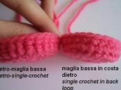 Amigurumi Crochet Tutorial: retro-maglia bassa (rmb) retro-single crochet (rsc)