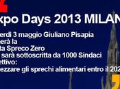 Expo Days 2013: venerdì maggio Giuliano Pisapia firma Carta Spreco Zero sarà sottoscritta 1000 Sindaci