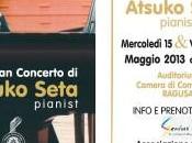 Pianoforte, giapponese Atsuko Seta concerto Modica Ragusa