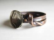 anello rame argento