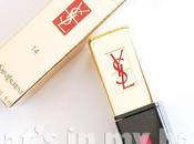 close make n°156: YSL, Rouge Pour Coture Vernis Levres Glossy Stain n°14 Fuchsia Doré