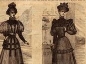 Ottobre 1893, MODA ILLUSTRATA giornale settimanale famiglie