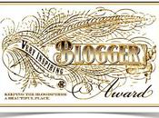 Premio very inspiring blogger award
