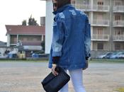 Over-size Denim Jacket.