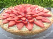 Crostata light alla fragole crema pasticcera