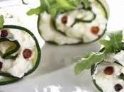 Antipasto facile: rotolini zucchina alla ricotta