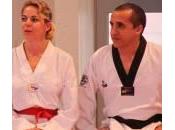 Claudia Gerini cintura nera taekwondo