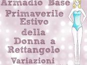 L'Armadio Base Estivo della Donna Rettangolo Variate