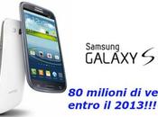 Samsung Galaxy stimate milioni vendite entro 2013!