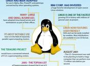 storia Linux, lontano 1971 oggi, passato, presente futuro [Infografiche].