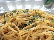 Spaghetti nocciole bottarga