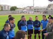 Altamura/ Gara calcistica. Reggimento Bersaglieri campo solidarietà