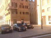 Così sono ridotte Botteghe Oscure dopo l'apertura nuovo pezzettino (ino, ino) linea tranviaria