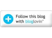 Seguitemi Bloglovin'!