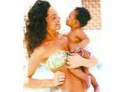 Raffaella Fico: prime foto bikini insieme alla figlia