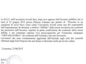 Anche sindacati, solo Arvedi, hanno diffidato comitato “Star bene ambiente sano”. Autorità comunali assenti, politica senza parole, tranne Alessia Manfredini