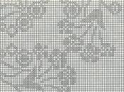 Schemi filet: Tovaglietta quadrata classica