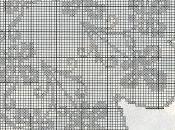 Schemi filet: Centrotavola forma fiore