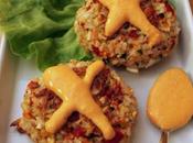 Crab Cakes salsa peperone lime
