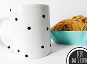 Euro Foto tutorial Polka Mug, tazza pois