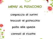 Menu' pistacchio