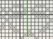 Schemi filet: corredino neonato: copertina lino inserti pizzo filet_2