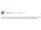 SORPRESA: Lady Gaga tornerà palco degli Video Music Awards