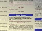 Agordo (provincia Belluno Veneto), sabato agosto 2013 conferenza "Scie chimiche vaccini, realtà disinformazione"