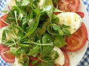 Caprese rucola vinaigrette