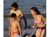 Valentina Vezzali spiaggia Senigallia marito figli (foto)