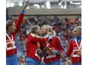 Mosca 2013, atlete russe: Bacio bocca espressione gioia (Video)