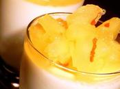 PANNA cotta COCCO ANANAS piccantino allo zenzero