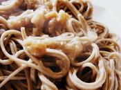Spaghetti grano saraceno acciughe rotta buon pescato