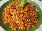 Primi: Fregola ragù