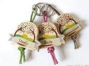 Portachiavi legno bio-agriturismo