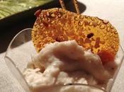 Crema bianca marroni cialda caramello