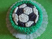 Torta pallone calcio
