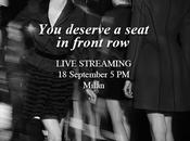 #MFW Streaming Alberta Ferretti fashion show mercoledì 18/9