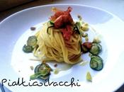 Spaghettone croccante zucchine fiori