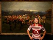 Maglia rugby Inghilterra vintage ispirata alla Guerra delle Rose