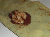 Crepes cognac Nutella noci