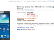 Samsung Galaxy Note euro Garanzia Italia Amazon